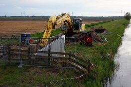 Fietspad de Ketting gestremd vanwege nieuwbouw Gemaal Feansicht