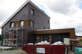 Nieuwbouw woningen in Skoatterwold vordert gestaag