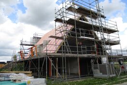 Nieuwbouw woningen in Skoatterwold vordert gestaag