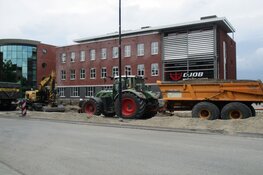Wegwerkzaamheden K.R. Poststraat in volle gang