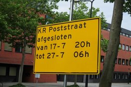 Wegwerkzaamheden K.R. Poststraat in volle gang
