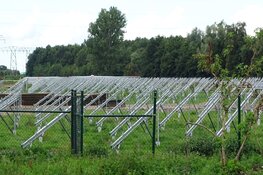 Bouw zonnepark Omweg Heerenveen Energy park vordert