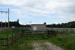 Bouw zonnepark Omweg Heerenveen Energy park vordert