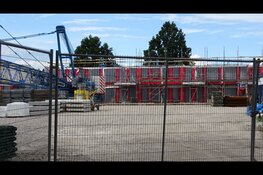 Bouw zorg appartementen Heerenhage in Heerenveen in beeld