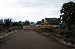 Aanleg parkeerterrein Helomalaan voor ziekenhuis de Tjongerschans begonnen