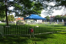 Opbouw Cultuurmarkt Geert Wilgenplein