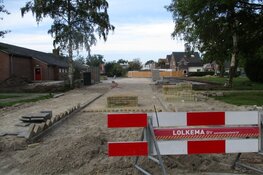 Aanleg parkeerterrein Helomalaan Heerenveen vordert