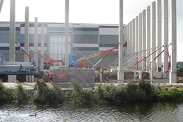 Uitbreiding van het distributie centrum van de Lidl in Heerenveen vordert!