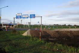 Aanleg en grondwerkzaamheden nieuwe rotonde Mercurius en K.R. Poststraat in beeld
