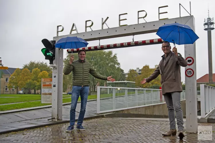Tijdelijk gratis parkeren in parkeergarage Geerts Willigen