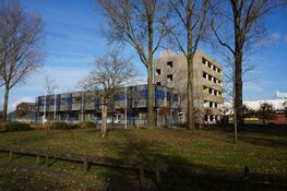 Sloop werkzaamheden oude kantoor gebouw Royal Smilde in Heerenveen bezig!