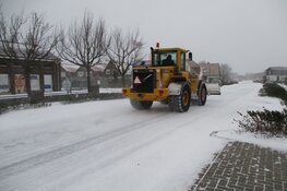 Heerenveen bedekt onder sneeuwdeken