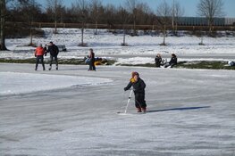Schaatsplezier en vermaak in Heerenveen in beeld