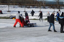 Schaatsplezier en vermaak in Heerenveen in beeld