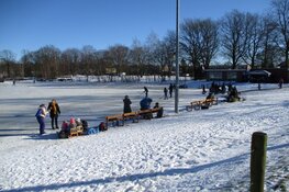 Schaatsplezier en vermaak in Heerenveen in beeld