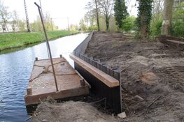 Werkzaamheden waterkeringen wijk de Greiden in Heerenveen in beeld