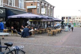 Buiten terrassen horeca in Heerenveen weer open