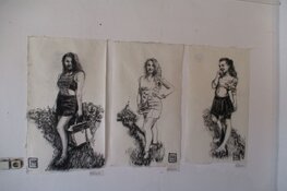 Kunstroute Open Stal in Oldeberkoop druk bezocht