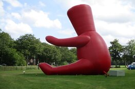 Kunstroute Open Stal in Oldeberkoop druk bezocht