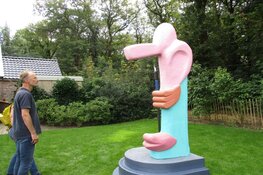 Kunstroute Open Stal in Oldeberkoop druk bezocht