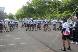 Start Benefytstocht Heerenveen in beeld