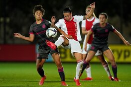 Ajax Vrouwen na rust langs SC Heerenveen