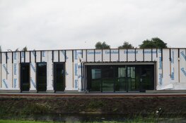 Bouw van het Paviljoen in Heerenveen vordert