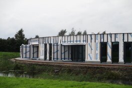 Bouw van het Paviljoen in Heerenveen vordert