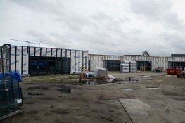 Bouw van het Paviljoen in Heerenveen vordert