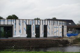 Bouw van het Paviljoen in Heerenveen vordert
