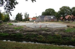 Bouw woningen nieuwbouw project plan Brandenburg in Oudeschoot vordert