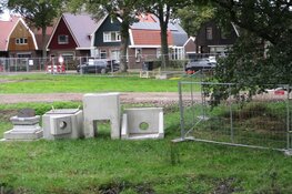 Bouw woningen nieuwbouw project plan Brandenburg in Oudeschoot vordert