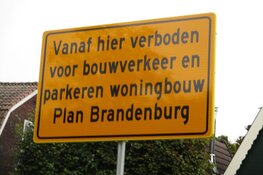 Bouw woningen nieuwbouw project plan Brandenburg in Oudeschoot vordert
