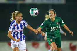 Feyenoord-vrouwen winnen nipt bij SC Heerenveen