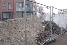 Grondwerkzaamheden voor bouw woningen Van Riesenstraat vordert