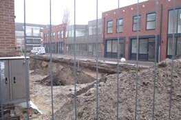 Grondwerkzaamheden voor bouw woningen Van Riesenstraat vordert