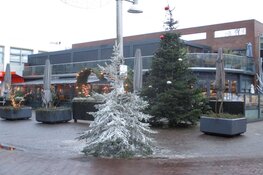 Centrum van Heerenveen geheel in kerstsfeer