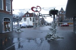 Centrum van Heerenveen geheel in kerstsfeer