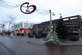 Centrum van Heerenveen geheel in kerstsfeer