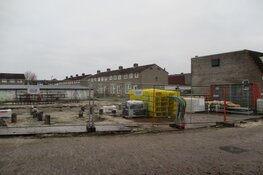 Bouw van vier woningen aan de Van Cuyckstraat in Heerenveen vordert