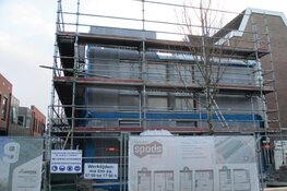 Bouw woningen Van Riesenstraat vordert gestaag