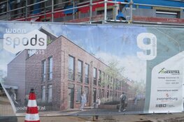 Bouw woningen Van Riesenstraat vordert gestaag