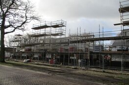 Bouw woningen nieuwbouw project plan Brandenburg in Oudeschoot vordert