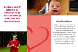 Ren mee van 24 t/m 31 oktober voor Stichting Hartekind