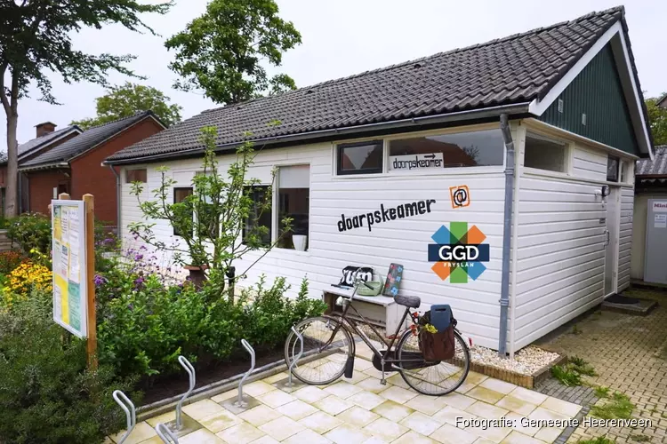 ‘Pop-up’ vaccinatielocatie GGD Fryslân in Doarpskeamer Akkrum