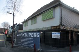 Sloop voormalig horecapand aan de Nieuwstraat in Heerenveen vordert