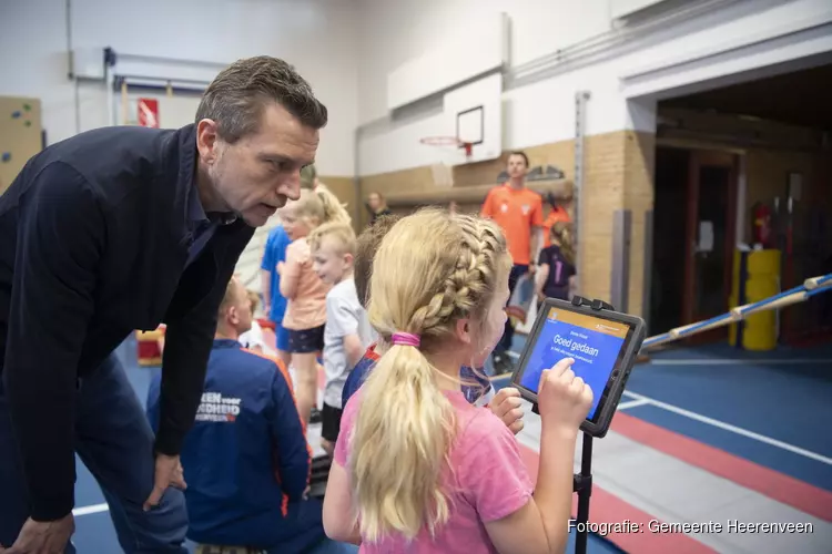 Primeur op Heerenveense scholen: GymFolio App
