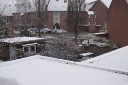 Winterse omstandigheden in Heerenveen