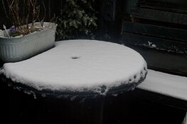 Winterse omstandigheden in Heerenveen