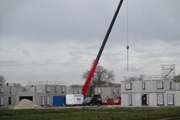 Bouw van woningen nieuwbouw project ´de Treffe´ wijk Skoatterwald vordert!